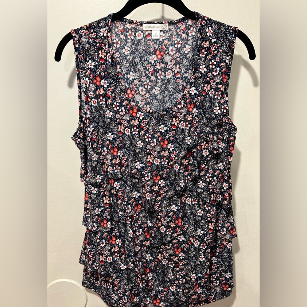 Floral Tank Blouse